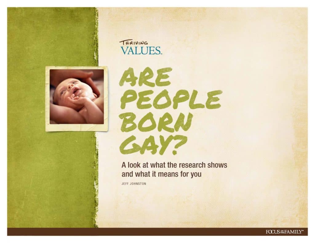 Are People Born Gay Image