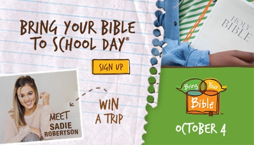 Bring Your Bible to School Day 2018