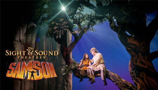 Scene from Samson, Sight & Sound Theatres