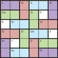 Mystery Math Squares -- March '16