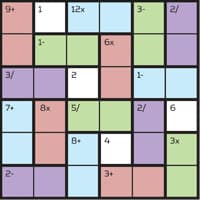 Mystery Math Squares -- Dec 2017