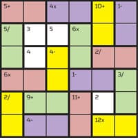 Eugene's Mystery Math Squares #17