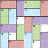 Mystery Math Squares #21