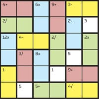 Eugene's Mystery Math Squares #23