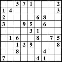 Eugene's Sudoku -- October '17