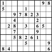 Eugene's Sudoku -- Nov 2017