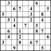 Eugene's Sudoku -- March '17