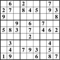 Eugene's Sudoku -- May 2018