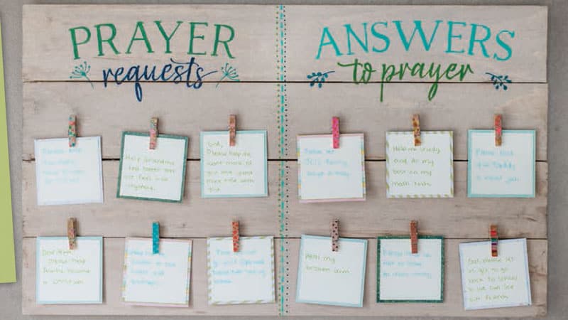 Make Your Own Prayer Board In A Few Easy Steps