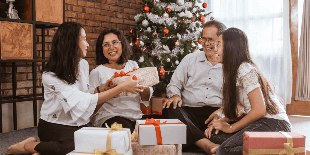Create the perfect Christmas gift for a young family