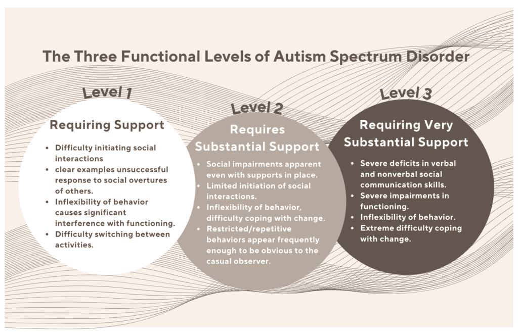 Severity Levels For Autism Spectrum Disorder 1024x663 