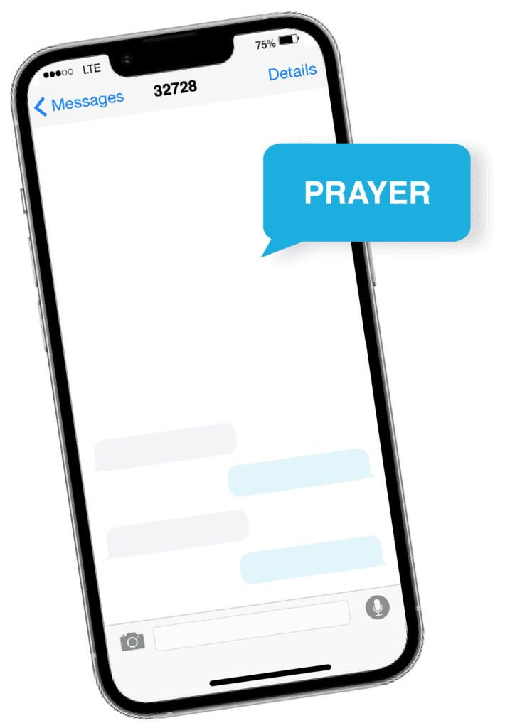 Prayer Texts w/ Bubble