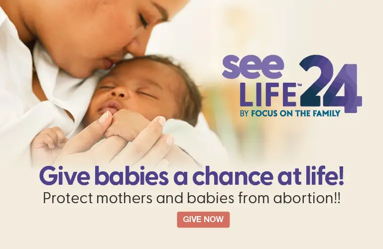 Give babies a chance at life donation invitation