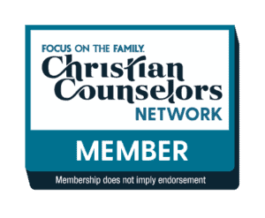 Christian Counselors Network Half Inch Wide Badge